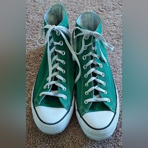 Converse All Star High Top Men's Sneakers Green Size 12